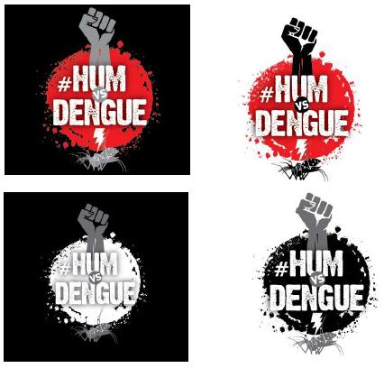 Hum Vs Dengue And Device (series Of 4 Marks) Device mark 3386639 Trademark