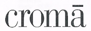 Croma (stylized) Device mark 3754211 Trademark