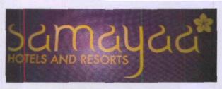 Samayaa Hotels And Resorts Device mark 3751928 Trademark