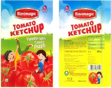 Ravimagic Tomato Ketchup Device mark 3375086 Trademark