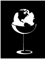 Globe In A Glass (logo) Device mark 3648485 Trademark