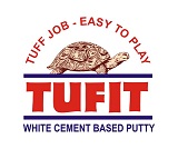 Tufit White Cement Based Putty Device mark 3368590 Trademark