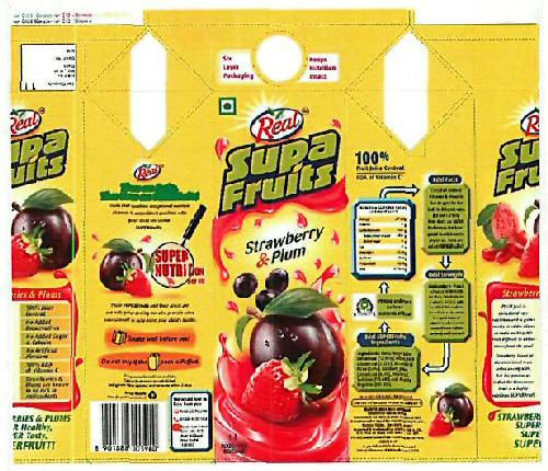 Real Supa Fruits Device mark 3368453 Trademark