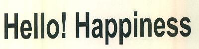 Hello! Happiness Device mark 3363540 Trademark