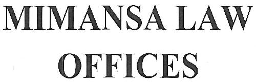 Mimansa Law Offices Device mark 3363781 Trademark