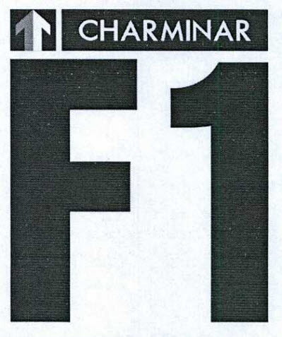 Charminar F1 Device mark 3635204 Trademark