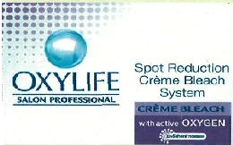 Oxylife Salon Professional Spot Reduction Creme Bleach System Device mark 3745911 Trademark
