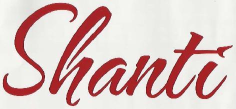 Shanti (label) Device mark 3354055 Trademark