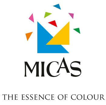 Micas With Tagline The Essence Of Colour Device mark 4189537 Trademark