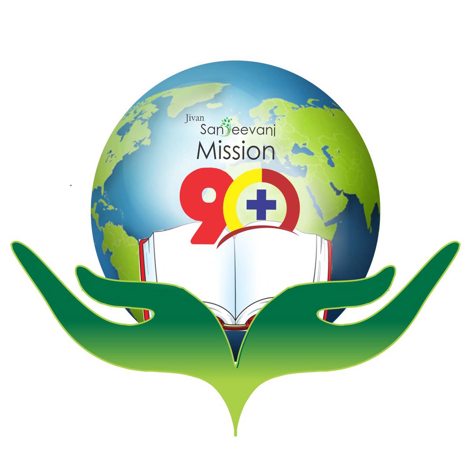 Device Containing Words Jivan Sanjeevani Mission 90 Plus Device mark 3621955 Trademark