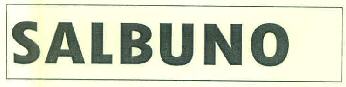 Salbuno Device mark 3349439 Trademark