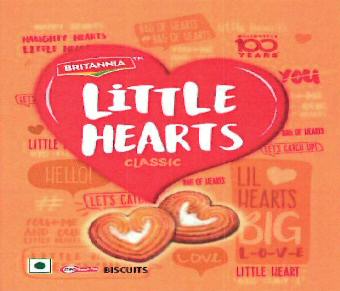 Britannia Little Hearts Device mark 4191608 Trademark