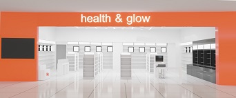 Health & Glow (layout) Device mark 4191623 Trademark
