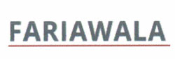 Fariawala Device mark 4191782 Trademark