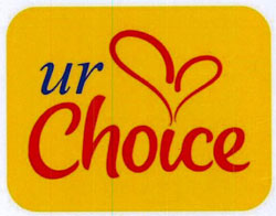 Ur Choice, Device Of Shape Of Heart Device mark 3736525 Trademark
