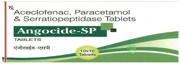 Angocide-sp Tablets Device mark 3335054 Trademark
