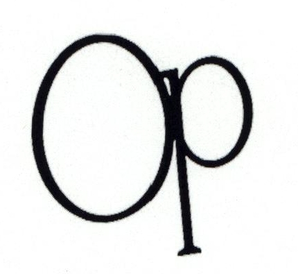 Op (label) Device mark 3735977 Trademark