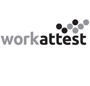 Workattest With Logo Device mark 3329463 Trademark