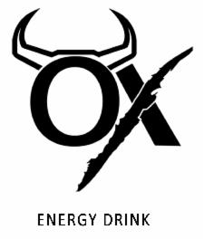Ox Energy Drink (label) Device mark 4206405 Trademark