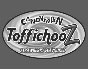 Candyman Toffichooz Strawberry Flavoured Device mark 3264857 Trademark
