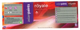 Asian Paints Royale Luxury Emulsion Device mark 3262113 Trademark