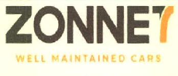 Zonnet Well Maintained Cars Device mark 3262181 Trademark