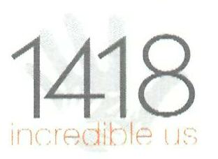 1418 Incredible Us Device mark 4211712 Trademark