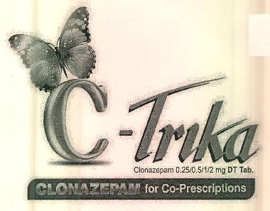 C-trika Clonazepam For Co-prescriptions Device mark 3242497 Trademark