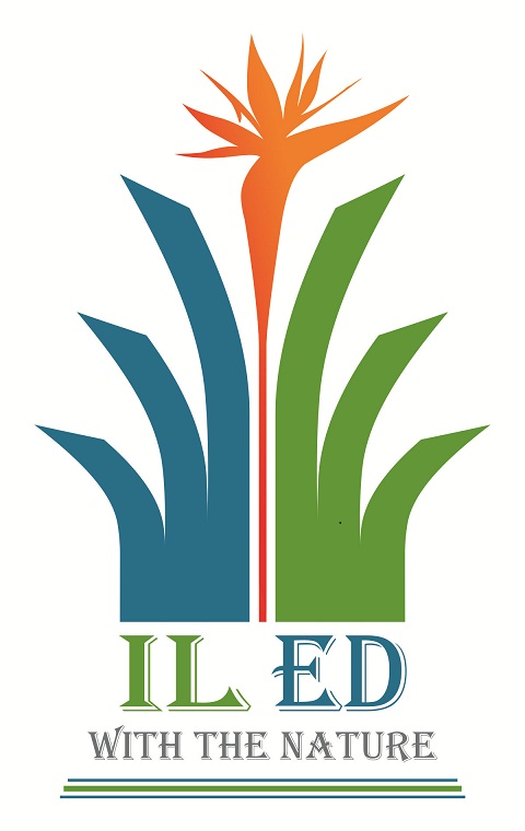 Iled- With The Nature (label) Device mark 3494844 Trademark