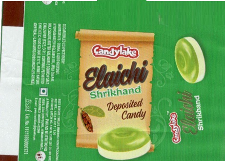 Candylake Elaichi (label) Device mark 3728815 Trademark