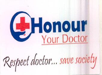 Honour Your Doctor Respect Doctor... Save Society Device mark 3728198 Trademark