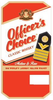 Officers Choice Classic Whisky Device mark 3238295 Trademark
