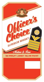 Officers Choice Superior Whisky Device mark 3238297 Trademark