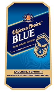 Officers Choice Blue Device mark 3238303 Trademark