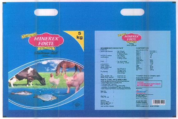 Minerex Forte Chelated Device mark 3236363 Trademark