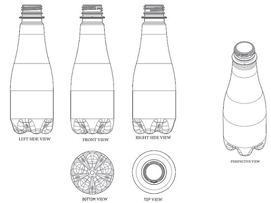 Shape Of Bottle Device mark 4220486 Trademark