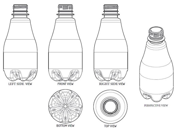 Shape Of Bottle Device mark 4220487 Trademark