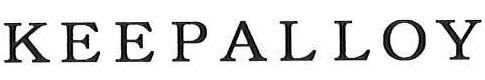 Keepalloy (label) Device mark 4225709 Trademark