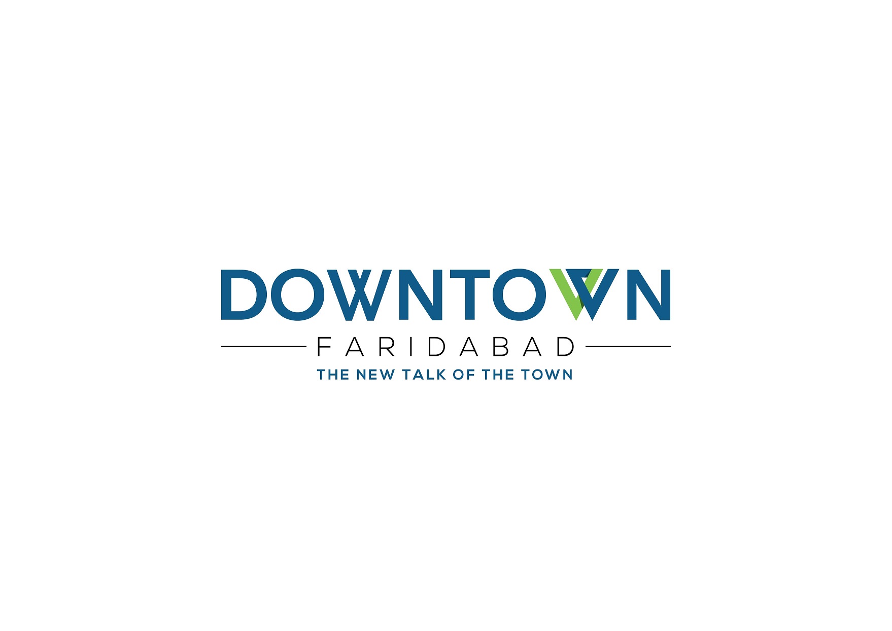 Downtown Faridabad The New Talk Of The Town Device mark 4241193 Trademark