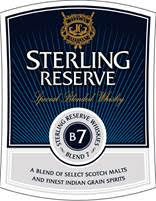 Sterling Reserve B7 Special Blended Whiskey Device mark 4256557 Trademark
