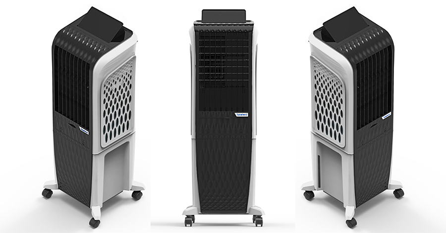 Shape Of Goods (air Cooler) Device mark 4256789 Trademark