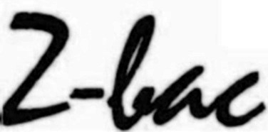 Z-bac (label) Device mark 4278688 Trademark