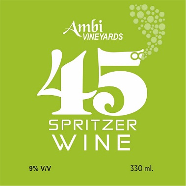 Ambi Vineyards 45 Spritzer Wine (label Mark) Device mark 4279880 Trademark