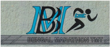 Device Of Bm & A Man Running In Motion , With Word "bengal Marathon Tmt" Device mark 4284518 Trademark