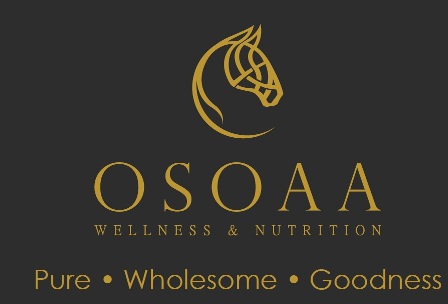 Osoaa Wellness & Nutrition Pure. Wholesome. Goodness With Device Of Horse Device mark 4287129 Trademark