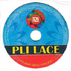 Pli Lace - Let's Make Fabrics Come Alive With Pli Logo Device mark 4287950 Trademark
