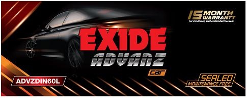 Exide Advanz With Device (label) Device mark 4289985 Trademark