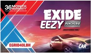 Exide Eezy Punchgrid With Device (label) Device mark 4289986 Trademark