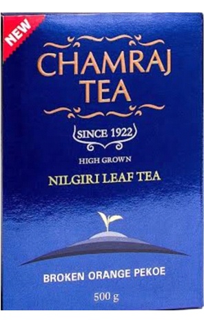 Chamraj Tea - Nilgiri Tea Leaf Device mark 4291599 Trademark