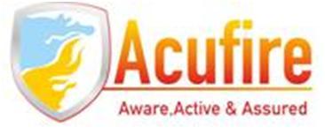 Acufire - Aware, Active & Assured Label Device mark 3279012 Trademark